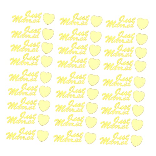 IMIKEYA 3Er-Packungen Married Herz Konfetti Glitzernde Tischdekoration für Hochzeiten Verlobungen und Feiern Kreative Diy Projekte und Partys IMIKEYA 3Er-Packungen Married Herz Konfetti Glitzernde Tischdekoration für Hochzeiten Verlobungen und Feiern Kreative Diy Projekte und Partys von IMIKEYA