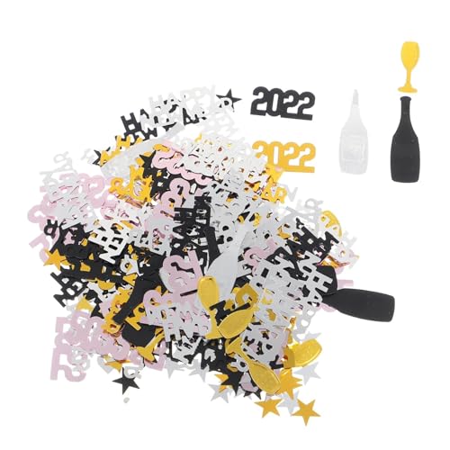 IMIKEYA 3Packungen Pack Neujahr Konfetti Glitzernde Dekoration Für Party Accessoires Roségold Für Festlichkeiten Tischdeko Und DIY Projekte IMIKEYA 3Packungen Pack Neujahr Konfetti Glitzernde Dekoration Für Party Accessoires Roségold Für Festlichkeiten Tischdeko Und DIY Projekte von IMIKEYA