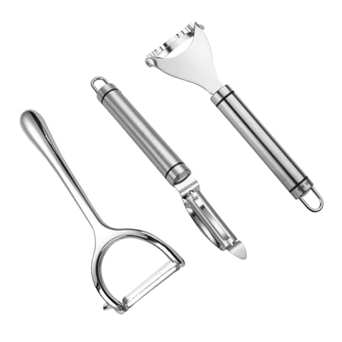 IMIKEYA 3St Mais Dreschmaschine Sparschäler für die Küche Pelador de Papas Schäler für Obst y Schäler Obstschäler Kartoffelschäler Rostfreier Stahl Hautschäler IMIKEYA 3St Mais Dreschmaschine Sparschäler für die Küche Pelador de Papas Schäler für Obst y Schäler Obstschäler Kartoffelschäler Rostfreier Stahl Hautschäler von IMIKEYA