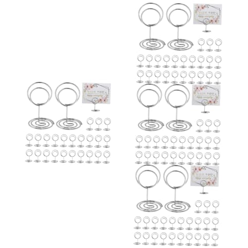 IMIKEYA 4 Sätze Geschäftskartenhalter Name Schild Fotohalter Grußkartenhalter Anzeigen Hinweisclip Memo -halter -clip Kartenplatzierungsclips Basis-memo-clips Metall Silber 50 Stück * 4 IMIKEYA 4 Sätze Geschäftskartenhalter Name Schild Fotohalter Grußkartenhalter Anzeigen Hinweisclip Memo -halter -clip Kartenplatzierungsclips Basis-memo-clips Metall Silber 50 Stück * 4 von IMIKEYA