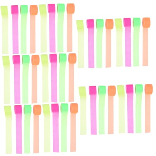 IMIKEYA 4 Sätze Partyzubehör Krepp Party Luftschlangen Dekoration Farbige Luftschlangen Braut Pink Junggesellinnenabschied Neon Geburtstags Luftschlangen 8 Rollen * 4 IMIKEYA 4 Sätze Partyzubehör Krepp Party Luftschlangen Dekoration Farbige Luftschlangen Braut Pink Junggesellinnenabschied Neon Geburtstags Luftschlangen 8 Rollen * 4 von IMIKEYA