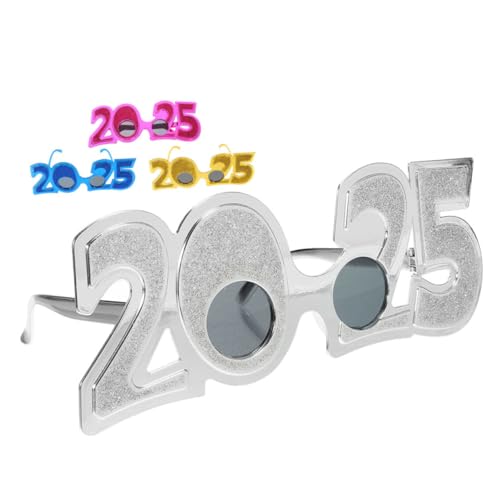 IMIKEYA 4 Stück 2025 2025 Brille party zubehör partyzubehör partybrille faschingsbrille festival brille Gläser Sonnenbrillen für Damen Neon Party-Brillen-Dekore Neujahrsfeierbrille Stk IMIKEYA 4 Stück 2025 2025 Brille party zubehör partyzubehör partybrille faschingsbrille festival brille Gläser Sonnenbrillen für Damen Neon Party-Brillen-Dekore Neujahrsfeierbrille Stk von IMIKEYA