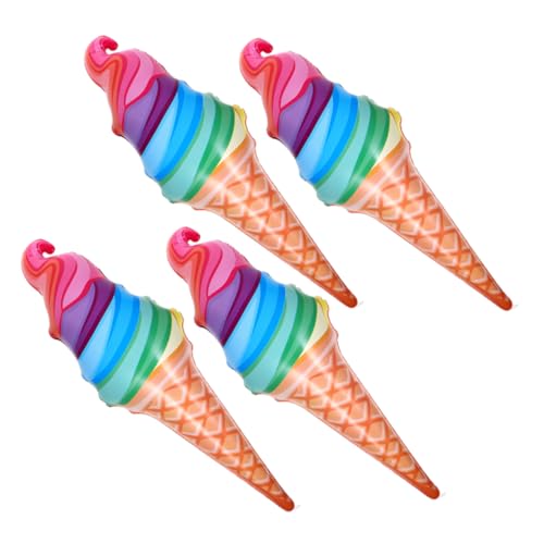 IMIKEYA 4 Stück Aufblasbarer Eisballon Dessert-Ballon Eiscremeformspielzeug in die Luft jagen Dekorationen für Eiscreme-Mottopartys Partyballon aufblasbares PVC IMIKEYA 4 Stück Aufblasbarer Eisballon Dessert-Ballon Eiscremeformspielzeug in die Luft jagen Dekorationen für Eiscreme-Mottopartys Partyballon aufblasbares PVC von IMIKEYA