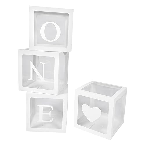 IMIKEYA 4 Stück Babyboxen für die Babyparty Oh Geburtstag hängend Dekoration inneneinrichtung heart balloons ballon box Ballonboxen für Babys Klarsichtboxen für Luftballons Papier Weiß IMIKEYA 4 Stück Babyboxen für die Babyparty Oh Geburtstag hängend Dekoration inneneinrichtung heart balloons ballon box Ballonboxen für Babys Klarsichtboxen für Luftballons Papier Weiß von IMIKEYA