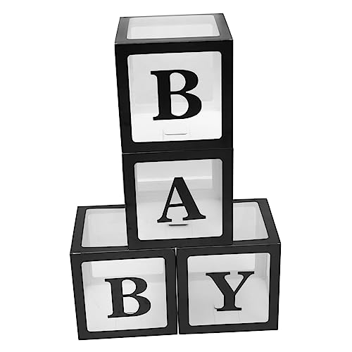 IMIKEYA 4 Stück Ballon-box Ballonboxen Für Die Babyparty Luftballons Transparente Babyduschenboxen Dekoration Ballonboxen Für Babys Ballonboxen Zum Geburtstag Weißer Karton Schwarz IMIKEYA 4 Stück Ballon-box Ballonboxen Für Die Babyparty Luftballons Transparente Babyduschenboxen Dekoration Ballonboxen Für Babys Ballonboxen Zum Geburtstag Weißer Karton Schwarz von IMIKEYA