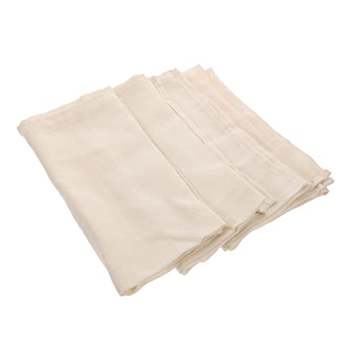 IMIKEYA 4 Stück Filtertuch wein herstellen Baumwollfabrik Backtuch für Teig Baumwollwindeln für Babys Leinenstoff Teesieb Käsetuch für Tofu Baumwollgewebe filtern Baumwollgarn Weiß IMIKEYA 4 Stück Filtertuch wein herstellen Baumwollfabrik Backtuch für Teig Baumwollwindeln für Babys Leinenstoff Teesieb Käsetuch für Tofu Baumwollgewebe filtern Baumwollgarn Weiß von IMIKEYA