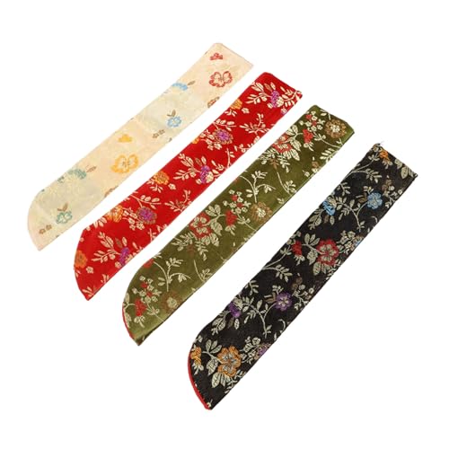IMIKEYA 4 Stück Japanische Handfächertasche aus Leichtem Langlebigem mit Vintage stickerei Faltbare Handfächerhüllen für Hochzeit Party und Geschenk Kompakt und Praktisch für Unterwegs IMIKEYA 4 Stück Japanische Handfächertasche aus Leichtem Langlebigem mit Vintage stickerei Faltbare Handfächerhüllen für Hochzeit Party und Geschenk Kompakt und Praktisch für Unterwegs von IMIKEYA