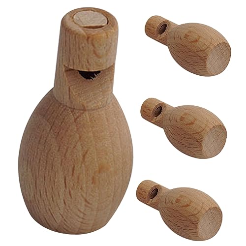 IMIKEYA 4 Stück Kleine Holzpfeife Diy für Teiliges Unbemalt Perfektes für Kreative Bastelprojekte Sicher für Kinderhände für Geburtstagsfeiern und Mitgebsel IMIKEYA 4 Stück Kleine Holzpfeife Diy für Teiliges Unbemalt Perfektes für Kreative Bastelprojekte Sicher für Kinderhände für Geburtstagsfeiern und Mitgebsel von IMIKEYA