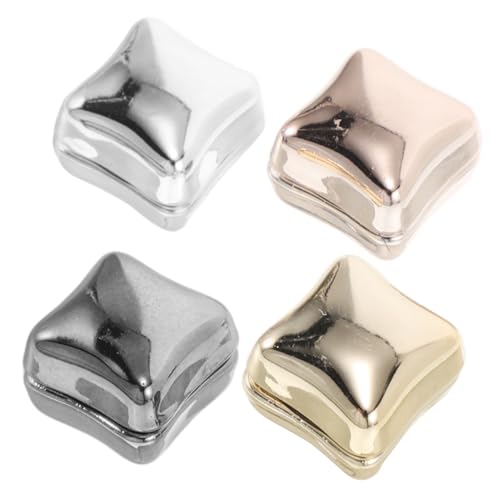 IMIKEYA 4 Stück Magnetische Broschen für Frauen Vielseitige Nadellose Hijab Clips Magnetverschlüsse für Schals und Kleidung Langlebiges Design Einfache Handhabung für von IMIKEYA