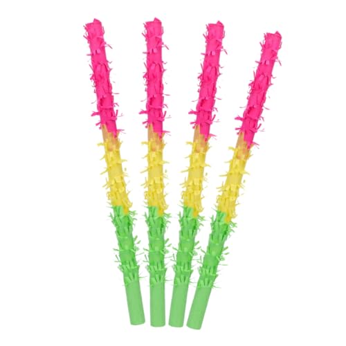IMIKEYA 4 Stück Pinata-requisiten, Bunte Klopfstäbe, Spielzeug, Pinata-spielzeug Für Partys IMIKEYA 4 Stück Pinata-requisiten, Bunte Klopfstäbe, Spielzeug, Pinata-spielzeug Für Partys von IMIKEYA