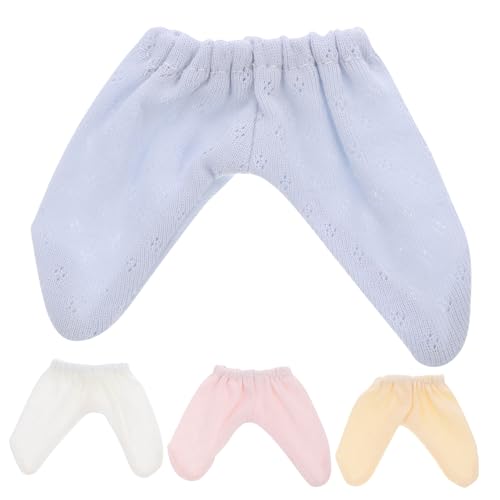 IMIKEYA 4 Stück Puppenhose Mädchen Babypuppenkleidung dekorative Puppenkleidung Puppenkostüm Hosen für Puppen Kleidung für Puppen Puppe Foto-Requisite Puppen-Outfits Stoff von IMIKEYA