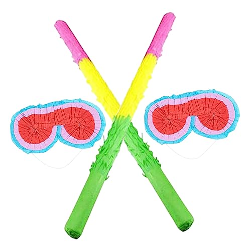 IMIKEYA 4 Stück Stick -Stick -Augenmaske klopfen Kinderspielzeug für Schlüssel Stöcke Partyartikel für Schaum Pinata-Stick- Gläser Pinata Dekoration Papier IMIKEYA 4 Stück Stick -Stick -Augenmaske klopfen Kinderspielzeug für Schlüssel Stöcke Partyartikel für Schaum Pinata-Stick- Gläser Pinata Dekoration Papier von IMIKEYA