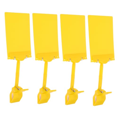 IMIKEYA 4 Stück Verstellbare Preisschilder mit Clips Wiederbeschreibbare Schilderhalter für Supermärkte und Einzelhandel Elegantes Design für Effiziente Produktpräsentation IMIKEYA 4 Stück Verstellbare Preisschilder mit Clips Wiederbeschreibbare Schilderhalter für Supermärkte und Einzelhandel Elegantes Design für Effiziente Produktpräsentation von IMIKEYA