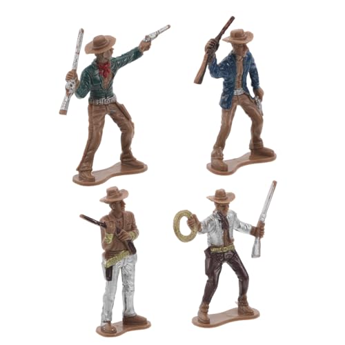 IMIKEYA 4 Stück Western-Cowboy-spielzeugfiguren Für Wild-West-themenpartys, Mini-Cowboy-Dekoration, Tischdekoration, Cowboy-Statue, Mini-Cowboy-Figur IMIKEYA 4 Stück Western-Cowboy-spielzeugfiguren Für Wild-West-themenpartys, Mini-Cowboy-Dekoration, Tischdekoration, Cowboy-Statue, Mini-Cowboy-Figur von IMIKEYA