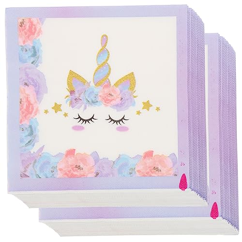 IMIKEYA 40 Blatt Party erste Rosa Geburtstagsfeier Serviette Servietten für den Haushalt gedruckte Servietten Einweg-Cartoon-Servietten dekorative Cartoon-Servietten Papier IMIKEYA 40 Blatt Party erste Rosa Geburtstagsfeier Serviette Servietten für den Haushalt gedruckte Servietten Einweg-Cartoon-Servietten dekorative Cartoon-Servietten Papier von IMIKEYA