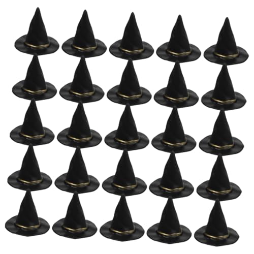 IMIKEYA 48 Stück Miniatur Hexenhut Deko DIY Bastelzubehör für Halloween Feiern Tischdeko und Kuchentopper Weindekoration und Kreative Bastelideen IMIKEYA 48 Stück Miniatur Hexenhut Deko DIY Bastelzubehör für Halloween Feiern Tischdeko und Kuchentopper Weindekoration und Kreative Bastelideen von IMIKEYA