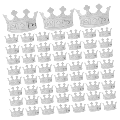 IMIKEYA 4Er-Packung Silberne Konfetti Krone Streudeko für Hochzeiten Babypartys und Geburtstagsfeiern Tischdeko für Festliche Anlässe Materialien Leicht und Sicher IMIKEYA 4Er-Packung Silberne Konfetti Krone Streudeko für Hochzeiten Babypartys und Geburtstagsfeiern Tischdeko für Festliche Anlässe Materialien Leicht und Sicher von IMIKEYA