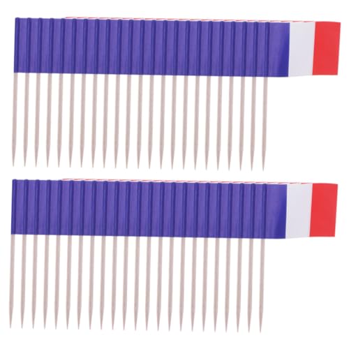 IMIKEYA 5 Sätze Party Obstspieße Mini Kuchen Nationalfeiertags Dekoration Französische Cupcake Flaggen Cupcake Topper Französische Flagge Zahnstocher Französisches 200 Stück * 5 IMIKEYA 5 Sätze Party Obstspieße Mini Kuchen Nationalfeiertags Dekoration Französische Cupcake Flaggen Cupcake Topper Französische Flagge Zahnstocher Französisches 200 Stück * 5 von IMIKEYA