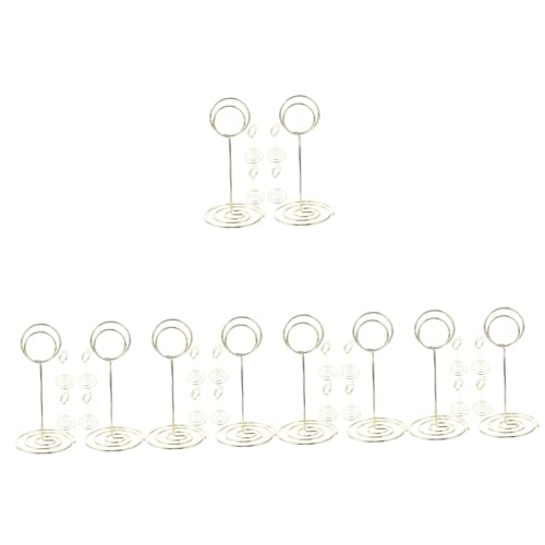 IMIKEYA 5 Sätze Teiliges Tischkartenhalter Aus Kreative Notenform Für Hochzeiten Partys Und Restaurants Praktischer Kartenhalter Für Tischnummern Und Menüs Mit Runder Basis 6 Stück * 5 IMIKEYA 5 Sätze Teiliges Tischkartenhalter Aus Kreative Notenform Für Hochzeiten Partys Und Restaurants Praktischer Kartenhalter Für Tischnummern Und Menüs Mit Runder Basis 6 Stück * 5 von IMIKEYA