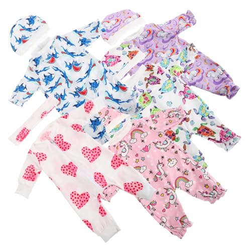 IMIKEYA 5 Sets Puppenkleidung Babypuppe Reborn Kleidung Reborn Puppenzubehör Reborn Puppen Jungenpuppenzubehör Puppenhauszubehör Puppenhauszubehör Puppenanziehsachen Anziehpuppe von IMIKEYA
