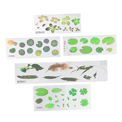 IMIKEYA 5 Stck. Teiliges Simulation Aufkleber für Epoxidharz Pflanzliche Materialien und Schwimmendes Dekorationen für DIY Projekte für Kreative Bastelarbeiten und Persönlichen Stil IMIKEYA 5 Stck. Teiliges Simulation Aufkleber für Epoxidharz Pflanzliche Materialien und Schwimmendes Dekorationen für DIY Projekte für Kreative Bastelarbeiten und Persönlichen Stil von IMIKEYA