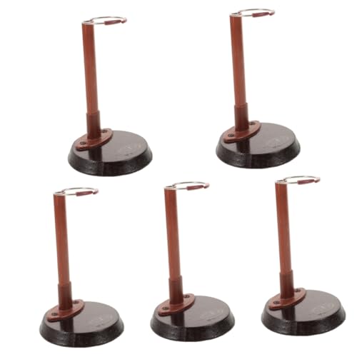 IMIKEYA 5 Stück Puppenständer aus Holz Brauner Displayhalter für Verschiedene Puppen Stabil und Vielseitig für Sammlungen und Schaufenster Einfache Montage und Transport IMIKEYA 5 Stück Puppenständer aus Holz Brauner Displayhalter für Verschiedene Puppen Stabil und Vielseitig für Sammlungen und Schaufenster Einfache Montage und Transport von IMIKEYA