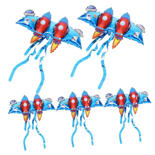 IMIKEYA 5 Stück Raketenflügelballon groß Cosplay -Kostüm Raketen-Feenflügel-Ballon Rollenspiel-Requisiten Raketenparty-Zubehör Raketenflügeldekorationen Aluminiumfolie IMIKEYA 5 Stück Raketenflügelballon groß Cosplay -Kostüm Raketen-Feenflügel-Ballon Rollenspiel-Requisiten Raketenparty-Zubehör Raketenflügeldekorationen Aluminiumfolie von IMIKEYA