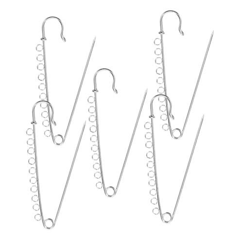 IMIKEYA 5 Stück Silberne Nadel Kleine Goldene Sicherheitsnadeln Jumbo-sicherheitsnadeln Sicherheitsnadeln Sortiert Glühlampenstifte Sicherheitsnadelring Hallo Silver Metall IMIKEYA 5 Stück Silberne Nadel Kleine Goldene Sicherheitsnadeln Jumbo-sicherheitsnadeln Sicherheitsnadeln Sortiert Glühlampenstifte Sicherheitsnadelring Hallo Silver Metall von IMIKEYA