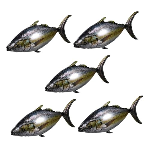 IMIKEYA 5 Stück Teiliges Aluminiumfolie Luftballons in Realistischem Thunfisch design Langlebig und Farbintensiv Leichte Aufblasbare Meeres tierparty dekoration für Sommerstrand IMIKEYA 5 Stück Teiliges Aluminiumfolie Luftballons in Realistischem Thunfisch design Langlebig und Farbintensiv Leichte Aufblasbare Meeres tierparty dekoration für Sommerstrand von IMIKEYA