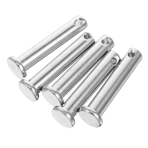 IMIKEYA 5 Stück Teiliges Flachkopfniet aus mit Bohrung Präziser Sicherungsstift für Gerüstverbindungen Vielseitig Einsetzbar Robust und Korrosionsbeständig IMIKEYA 5 Stück Teiliges Flachkopfniet aus mit Bohrung Präziser Sicherungsstift für Gerüstverbindungen Vielseitig Einsetzbar Robust und Korrosionsbeständig von IMIKEYA