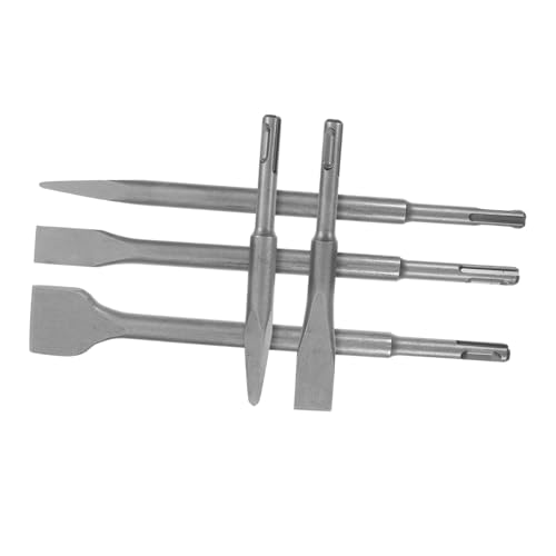 IMIKEYA 5 Stück Teiliges Meißelbohrer Set für und Robuste Hammerbohrer mit Rundschaft für Präzises Arbeiten an Wänden und Fliesen für DIY und IMIKEYA 5 Stück Teiliges Meißelbohrer Set für und Robuste Hammerbohrer mit Rundschaft für Präzises Arbeiten an Wänden und Fliesen für DIY und von IMIKEYA
