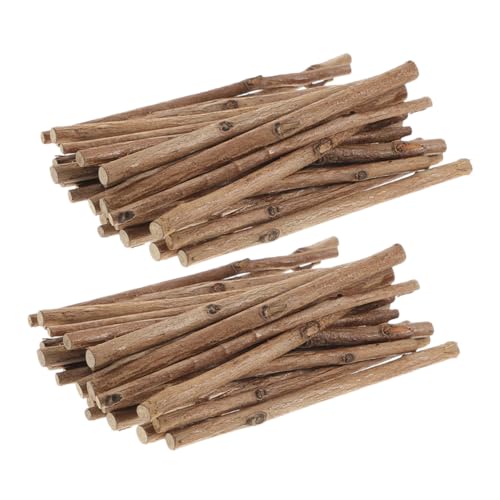 IMIKEYA 50 Stück Diy Holzstäbchen Natürliche Bastelstäbe für Kreative Projekte für Blumenarrangements Fotorequisiten und Deko IMIKEYA 50 Stück Diy Holzstäbchen Natürliche Bastelstäbe für Kreative Projekte für Blumenarrangements Fotorequisiten und Deko von IMIKEYA