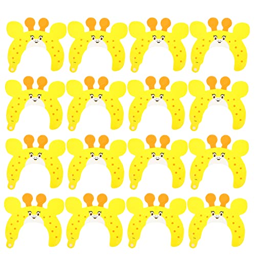 IMIKEYA 50 Stück Giraffenballon Zoo-Tier-Ohr-Stirnbänder Tiere Partytütenfüller für Ballon-Stirnband Luftballons für Kinderparty-Ballon Aluminiumfolie Yellow IMIKEYA 50 Stück Giraffenballon Zoo-Tier-Ohr-Stirnbänder Tiere Partytütenfüller für Ballon-Stirnband Luftballons für Kinderparty-Ballon Aluminiumfolie Yellow von IMIKEYA