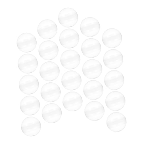 IMIKEYA 50 Stück Klare Kunststoffkapseln Rund Nachfüllbare Plastikbälle für Verkaufsautomaten Vielseitige Überraschungskapseln für Partygeschenke DIY Basteln Schule und Büro von IMIKEYA