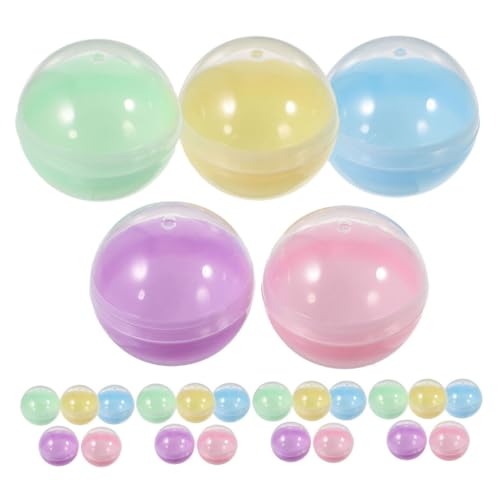 IMIKEYA 50 Stück Macaron Preisbälle Kaugummiautomaten Kapseln Spielzeugkapseln Plastik Bälle Leere Plastikkapseln Süßigkeitenbehälter Ball Verkaufsautomaten Bälle IMIKEYA 50 Stück Macaron Preisbälle Kaugummiautomaten Kapseln Spielzeugkapseln Plastik Bälle Leere Plastikkapseln Süßigkeitenbehälter Ball Verkaufsautomaten Bälle von IMIKEYA