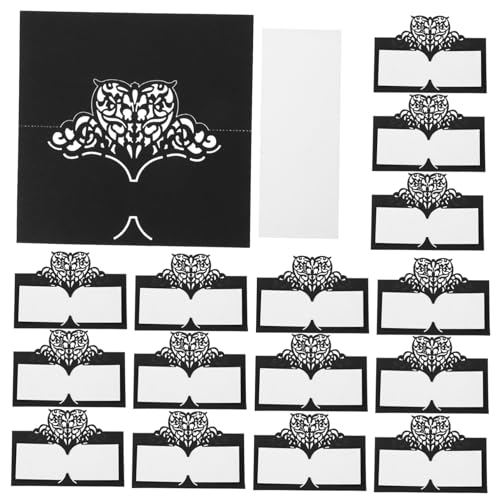 IMIKEYA 50 Stück Tischkarten Für Hochzeiten Tischdekoration Bedruckbar Dankeskarten Wünsche Geburtstagskarten Tischkarten Hochzeitskarten Namenskarten Tischnummern Schwarzes IMIKEYA 50 Stück Tischkarten Für Hochzeiten Tischdekoration Bedruckbar Dankeskarten Wünsche Geburtstagskarten Tischkarten Hochzeitskarten Namenskarten Tischnummern Schwarzes von IMIKEYA
