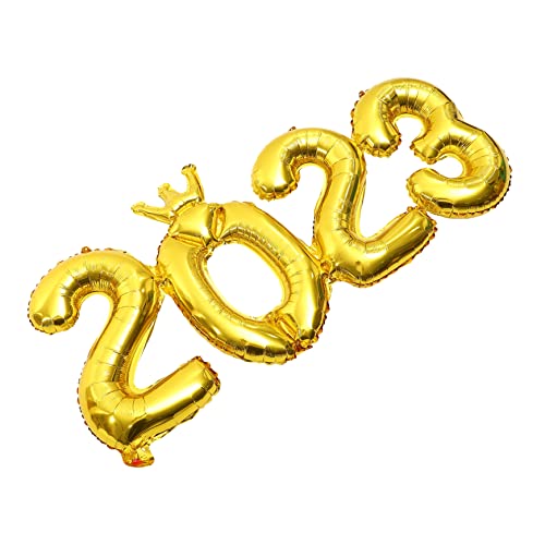 IMIKEYA 5Sätze Teiliges Aluminiumfolien Zahlenballons für Neujahr Dekorative Luftballons Partys und Feierlichkeiten Leuchtende IMIKEYA 5Sätze Teiliges Aluminiumfolien Zahlenballons für Neujahr Dekorative Luftballons Partys und Feierlichkeiten Leuchtende von IMIKEYA