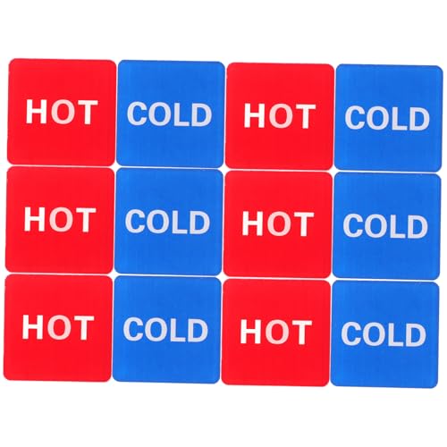 IMIKEYA 6 Paare Aufkleber Selbstklebende Acryl Etiketten für Warm und Kaltwasser Geeignet für Badezimmer Küche und Gewerbliche Nutzung Klare Kennzeichnung zur Vermeidung von Verbrühungen IMIKEYA 6 Paare Aufkleber Selbstklebende Acryl Etiketten für Warm und Kaltwasser Geeignet für Badezimmer Küche und Gewerbliche Nutzung Klare Kennzeichnung zur Vermeidung von Verbrühungen von IMIKEYA