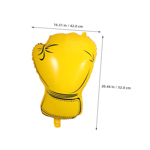 IMIKEYA 6 Stück Bunte Boxhandschuh Folienballons Langlebige Partydeko für Box und Wrestling Mottopartys Sportliche Geburtstag Feier Lebendige Farben Auffällige für Jungen IMIKEYA 6 Stück Bunte Boxhandschuh Folienballons Langlebige Partydeko für Box und Wrestling Mottopartys Sportliche Geburtstag Feier Lebendige Farben Auffällige für Jungen von IMIKEYA