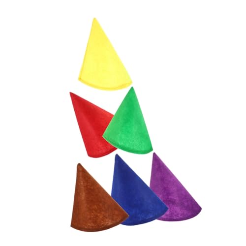 IMIKEYA 6 Stück Bunte Filz-zwergenhüte Weiche Atmungsaktive Partyhüte Unisex für Erwachsene Halloween Geburtstag Weihnachtsfeier Kostüm Zubehör IMIKEYA 6 Stück Bunte Filz-zwergenhüte Weiche Atmungsaktive Partyhüte Unisex für Erwachsene Halloween Geburtstag Weihnachtsfeier Kostüm Zubehör von IMIKEYA
