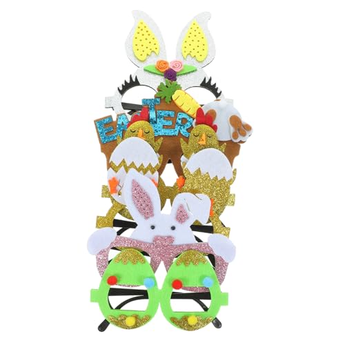 IMIKEYA 6 Stück Ostergläser entzückende brille für Dekoration geformt runden Hasenbrille geschenkideen für ostern geschenkideen ostern Kinderbrille lustige osterparty brille Plastik IMIKEYA 6 Stück Ostergläser entzückende brille für Dekoration geformt runden Hasenbrille geschenkideen für ostern geschenkideen ostern Kinderbrille lustige osterparty brille Plastik von IMIKEYA