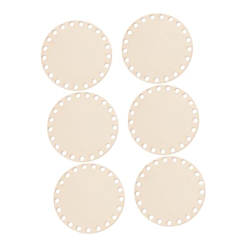 IMIKEYA 6 Stück Strickhäkelbasis Korbflechten Zubehör Korbboden Zum Häkeln Blanko-häkel-strickkorbformer Korbböden Aus Holz Für Häkelbasis Gehäkelte Korbbasis Khaki Hölzern IMIKEYA 6 Stück Strickhäkelbasis Korbflechten Zubehör Korbboden Zum Häkeln Blanko-häkel-strickkorbformer Korbböden Aus Holz Für Häkelbasis Gehäkelte Korbbasis Khaki Hölzern von IMIKEYA