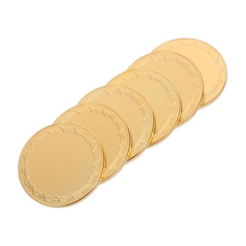 IMIKEYA 6 Stück Teiliges Blanko Münzset Goldplattiert mit Spiegelrand Gravierbare Diy Münzen für Uv Druck Lasergravur Reise und Geburtstags Erinnerungen Sammlerbedarf IMIKEYA 6 Stück Teiliges Blanko Münzset Goldplattiert mit Spiegelrand Gravierbare Diy Münzen für Uv Druck Lasergravur Reise und Geburtstags Erinnerungen Sammlerbedarf von IMIKEYA