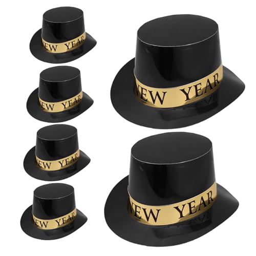 IMIKEYA 6 Stück schwarzgoldener Hut Neujahrshut Neujahrshüte frohes neues jahr hut Papierhüte Frohes neues Jahr Frohes neues Jahr Hüte für Männer Partyhüte aus Papier für das neue Jahr IMIKEYA 6 Stück schwarzgoldener Hut Neujahrshut Neujahrshüte frohes neues jahr hut Papierhüte Frohes neues Jahr Frohes neues Jahr Hüte für Männer Partyhüte aus Papier für das neue Jahr von IMIKEYA
