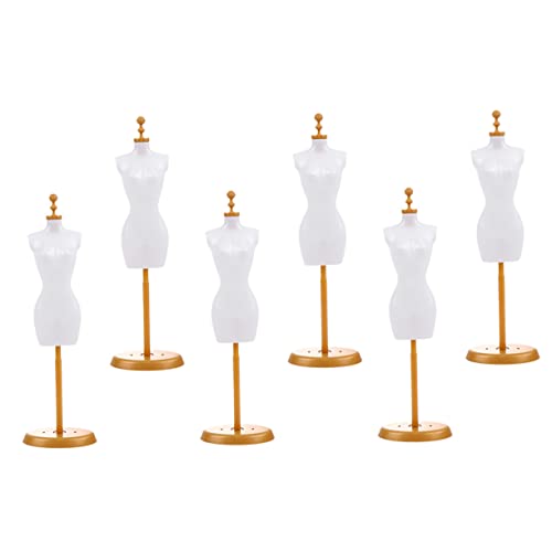 IMIKEYA 6 Stücke Puppe Kleidung Mannequin Modell Basis Kunststoff Nicht-sicher Und Spaß Für Kinder IMIKEYA 6 Stücke Puppe Kleidung Mannequin Modell Basis Kunststoff Nicht-sicher Und Spaß Für Kinder von IMIKEYA