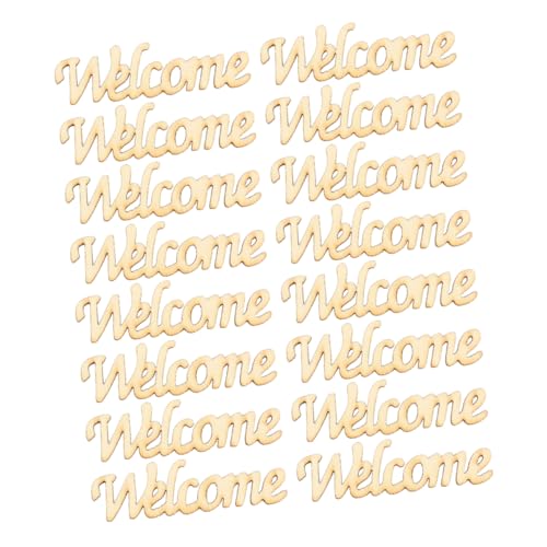 IMIKEYA 60 Stück Unbehandelte Holz Welcome Wörter zum Bemalen DIY Holzscheiben für Hochzeiten und Bastelprojekte Naturholz Bastelbedarf Unlackierte Holzstücke IMIKEYA 60 Stück Unbehandelte Holz Welcome Wörter zum Bemalen DIY Holzscheiben für Hochzeiten und Bastelprojekte Naturholz Bastelbedarf Unlackierte Holzstücke von IMIKEYA