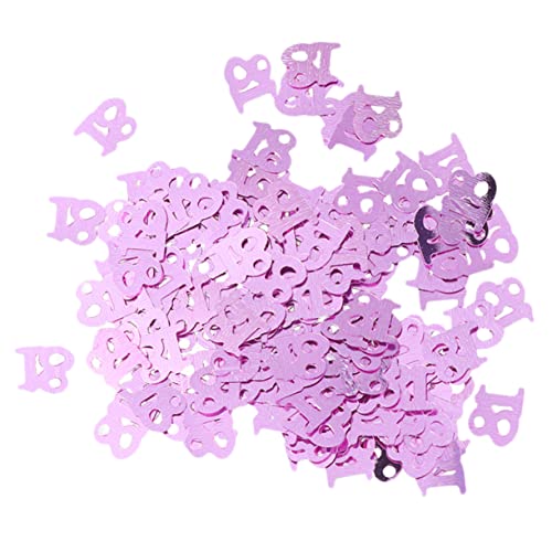 IMIKEYA 600 Stück Rosa Monochrome Geburtstagskonfetti mit Zahlenmuster für Tischdekoration und Partyzubehör Hochzeiten und Feiern Glänzende und Glatte Oberfläche IMIKEYA 600 Stück Rosa Monochrome Geburtstagskonfetti mit Zahlenmuster für Tischdekoration und Partyzubehör Hochzeiten und Feiern Glänzende und Glatte Oberfläche von IMIKEYA