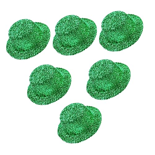 IMIKEYA 6St Irischer Hahnrei bandalette kindermütze Festlicher Hut dekoringe Hut-Bastelmaterial verrückter Hut Kappe Mini Party Hüte Kobold-Hüte Mini-Partyhut farbige Seidenwolle Green IMIKEYA 6St Irischer Hahnrei bandalette kindermütze Festlicher Hut dekoringe Hut-Bastelmaterial verrückter Hut Kappe Mini Party Hüte Kobold-Hüte Mini-Partyhut farbige Seidenwolle Green von IMIKEYA