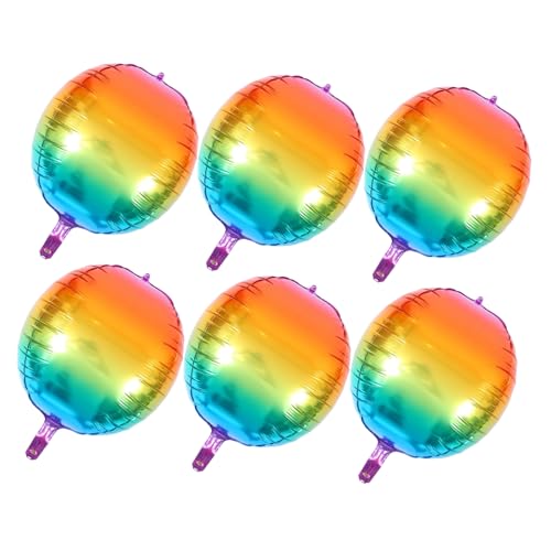 IMIKEYA 6Stücke Gradient Ballons Aluminiumfolienballons für Geburtstagsfeiern Hochzeiten und Partys Vielseitig Einsetzbar Dekoration und Fotorequisiten IMIKEYA 6Stücke Gradient Ballons Aluminiumfolienballons für Geburtstagsfeiern Hochzeiten und Partys Vielseitig Einsetzbar Dekoration und Fotorequisiten von IMIKEYA