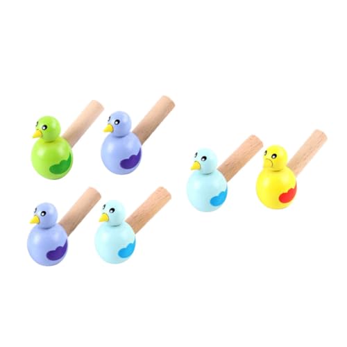 IMIKEYA 6Stücke Kreatives Pfeifen Holzpfeifen Vogel Design Musikalisches Fantasie und Praktischen Fähigkeiten für und Feste von IMIKEYA